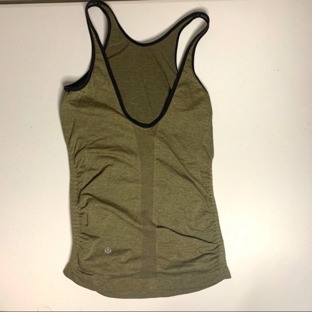 Lululemon Green Tank Top